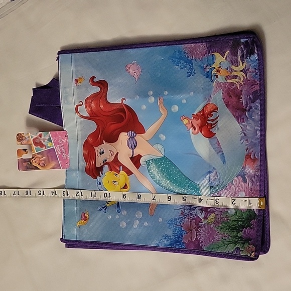 NEW Disney's Ariel, The Little Mermaid, Eco-friendly Reusable Tote Bag - Picture 13 of 17